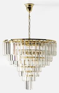 Zuma Line 17701/20-GLD - Candelabru suspendat VERSAILLES 20xE14/40W/230V, auriu