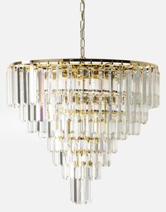 Zuma Line 17701/20-GLD - Candelabru suspendat VERSAILLES 20xE14/40W/230V, auriu