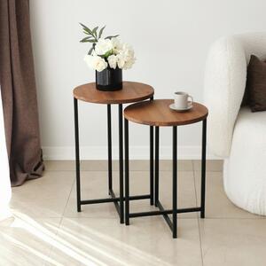 Măsuţă de cafea, Hanah Home, Culoare: Stejar