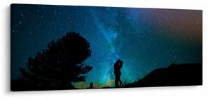 Tablou - Întâlnire sub stele (120x50 cm)