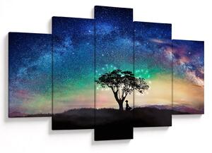 Tablou - Relaxare sub stele (150x105 cm)