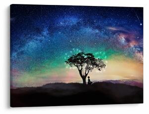 Tablou - Relaxare sub stele (70x50 cm)