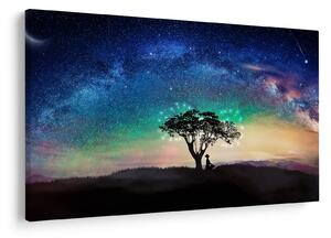 Tablou - Relaxare sub stele (90x60 cm)
