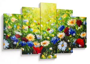 Tablou - Flori sălbatice (150x105 cm)