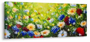 Tablou - Flori sălbatice (120x50 cm)