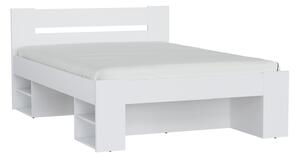 Pat Novsore 128Dublu, Alb, 140x200, PAL laminat, 15x20x9cm