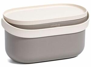 Container pentru deșeuri biologice Plastia cucadru și saci, maro, 3,1 l
