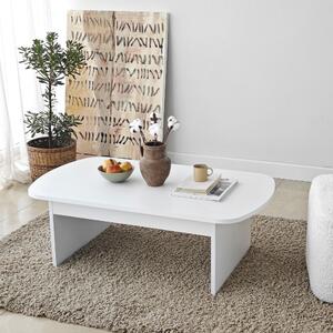 Măsuţă de cafea, Hanah Home, Culoare: Alb
