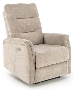 Fotoliu recliner Houston 1782, Bej, Tapiterie, 105x80x90cm, 39.6 kg