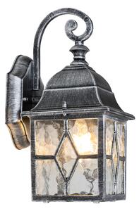Lanterna de perete de exterior romantica argint antic - Londra