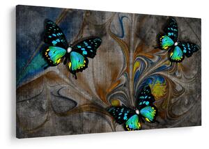 Tablou - Fluturi strălucitori în imagine (90x60 cm)
