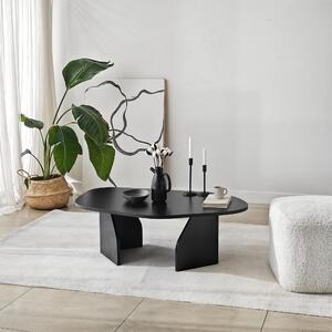 Măsuţă de cafea, Hanah Home, Culoare: Negru