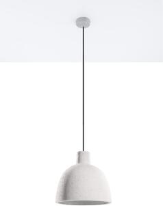 Sollux Lighting Damaso lampă suspendată 1x60 W gri/frasin SL.0281