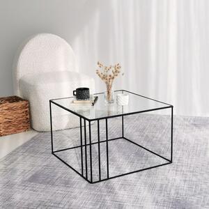 Măsuţă de cafea, Hanah Home, Culoare: Negru