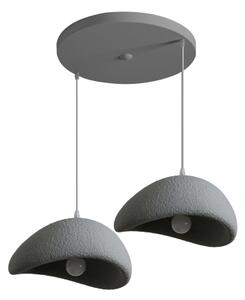 BRILAGI - Lustră pe cablu WABI SABI 2xE27/60W/230V gri