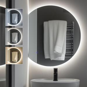 BRILAGI - Oglindă LED de baie MEZZO, 18W/230V, 60x50 cm, IP44, CRI 90, reglabilă +CCT
