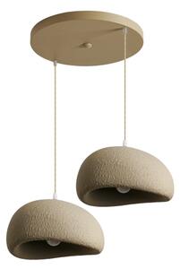 BRILAGI - Lustru pe cablu WABI SABI 2xE27/60W/230V alb