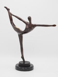 Statuie dansator modern, Bronz, 42 x 15 x 34 cm