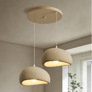 BRILAGI - Lustru pe cablu WABI SABI 2xE27/60W/230V alb