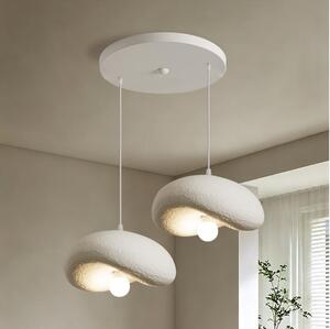 BRILAGI - Lustru suspendat pe cablu WABI SABI 2xE27/60W/230V alb