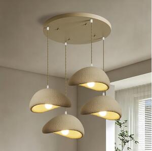 BRILAGI - Candelabru pe cablu WABI SABI 4xE27/60W/230V bej