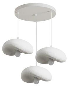 BRILAGI - Lustru suspendat pe cablu WABI SABI 3xE27/60W/230V alb