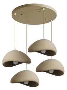 BRILAGI - Candelabru pe cablu WABI SABI 4xE27/60W/230V bej