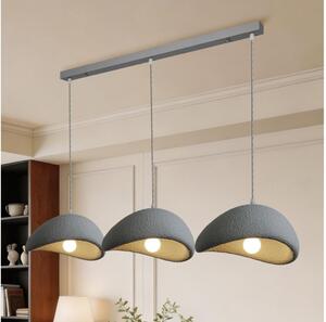 BRILAGI - Lustră suspendată pe cablu WABI SABI 3xE27/60W/230V gri