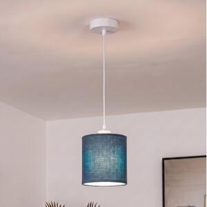 BRILAGI - LED lustru pe cablu NUBILA 1xE27/60W/230V diam. 14 cm alb/bleumarin