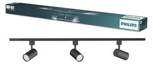 Philips - Spot pentru șină EASYLINK 3xGU10/7W/230V 1m negru