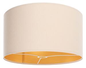 Abajur universal STANDART E27 d. 45 cm crem/auriu