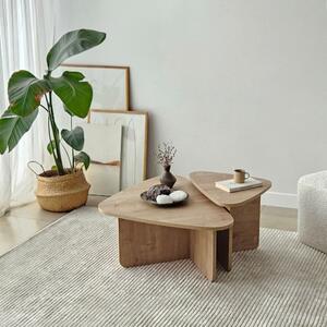 Set de măsuțe de cafea, Hanah Home, Culoare: Stejar Safir