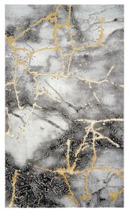 Covor Modern Living , Dormitor Dreptunghiular Marmara D636R Gri Gold (Alege dimensiunea: 100 x 200)
