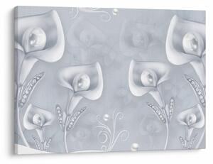 Tablou - Flori de perle (70x50 cm)