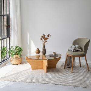 Măsuţă de cafea, Hanah Home, Culoare: Teak