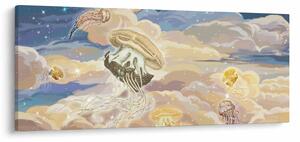 Tablou - Meduză Cerească (120x50 cm)