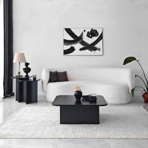 Set de măsuțe de cafea, Hanah Home, Culoare: Negru