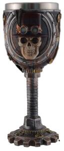 Pocal Craniu Steampunk 19 cm