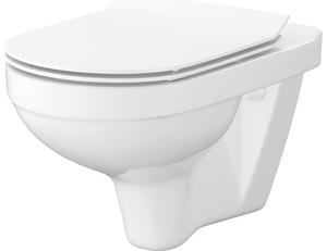Vas WC suspendat Cersanit Onix Clean On, incl. capac WC din duroplast, alb