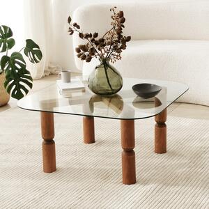 Măsuţă de cafea, Hanah Home, Culoare: Nuc