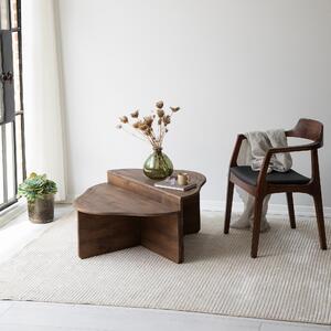 Măsuţă de cafea, Hanah Home, Culoare: Nuc