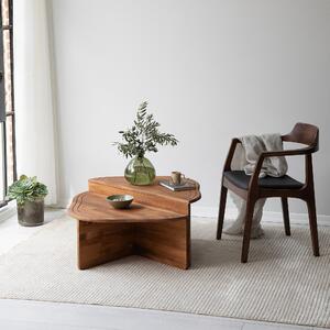 Măsuţă de cafea, Hanah Home, Culoare: Castan