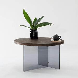 Măsuţă de cafea, Hanah Home, Culoare: Nuc Gri închis