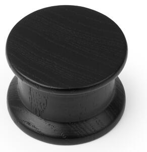 Buton pentru mobila OH! Wood, finisaj negru mat lacuit, O:40 mm