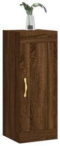 Dulap de perete, maro stejar, 34,5x34x90 cm, lemn prelucrat
