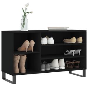 Pantofar, negru, 102x36x60 cm, lemn compozit