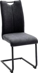 Set 4 scaune Adana antracit 44/60/101 cm