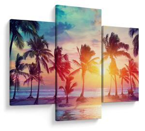 Tablou - Apus de soare tropical (90x60 cm)
