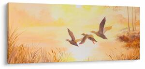 Tablou - Macarale la apus de soare (120x50 cm)