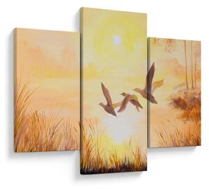 Tablou - Macarale la apus de soare (90x60 cm)
